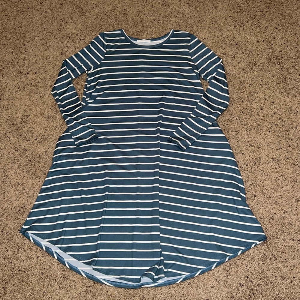 Midi length dress